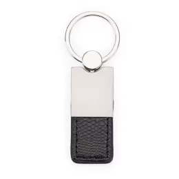 Chaveiro Metal com Couro 4495