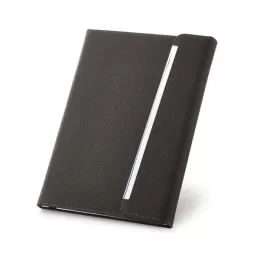 Caderno Capa Dura Couro Sintético